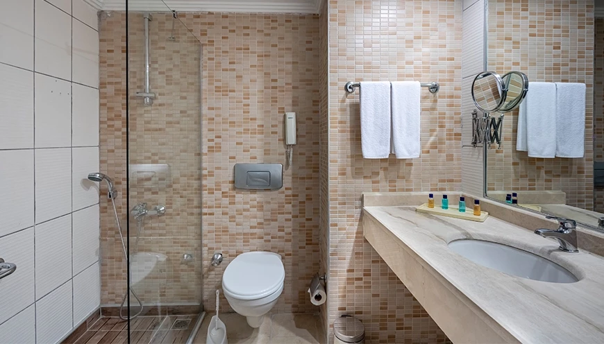 Deniz Manzaralı Standart Oda -Banyo